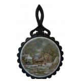 Cast Iron Tiled Trivet