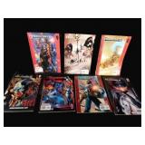 Seven Comic Books