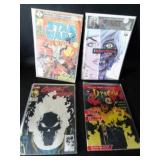 Four Comic Books
