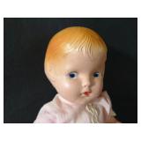 Antique Hand Made Papier-Mï¿½chï¿½ Doll
