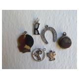 Sterling Silver Charms 8.83 grams