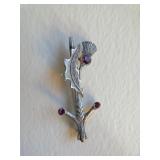 Silver Scottish Pin