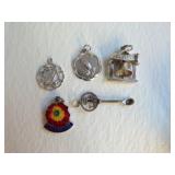Sterling Silver Charms 11.59 grams