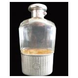 Sterling Silver Antique Liquor Flask 282.79 grams