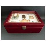 Wooden Shadow Tea Box