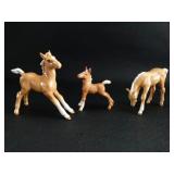 Beswick Porcelain Tan Horses