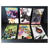 Six Comic Books