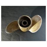 Solid Brass Propeller
