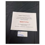 One Box (500 Qty) #10 Regular Envelopes with your Return Address Printed on them