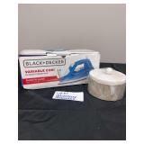 Threshold Marble Decorative Box & Black & Decker Variable Control Steam Iron