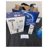 Oral B io6 Series Rechargeable Toothbrush, Toothpaste and Mouthwash