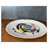 Decorative Embossed Turkey Platter
