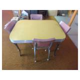 Retro Kitchen Table and Four Chairs