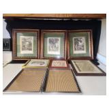 Collection of Various Framed Art and Decorative Items