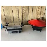 George Foreman Grill & Electric Wok