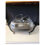 Rival Electric Skillet with Glass Lid