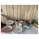 Assorted Decorative Dishes and Tableware