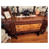 Antique Buffett 2-Tone Sideboard,
