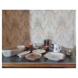 Mixed Collection of Decorative Household Serving Pieces