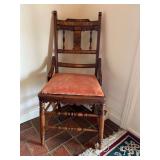 Accent Armchair with Upholstered Seat