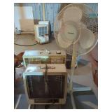 Assorted Collection of Fans and Space Heaters