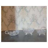 Pressed Glass Candy Bowls