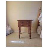 Cherry Tree Woodcraft Two-Drawer Side Table
