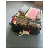 Suitcase Full of Assorted Books