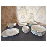 Cordella Collection Hand Decorated Stoneware Dish Set