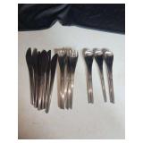Eastern Silverware Set - Knives, Forks, and Spoons