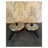 Revere Ware Copper Clad Skillets - Lot of 2