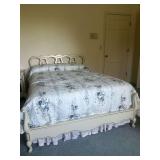 Floral Quilt Full Size Bed Frame