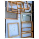 Variety of Empty Picture Frames