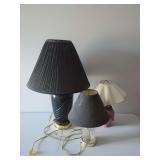 Three Assorted Lamps