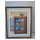 Vivian Flaherty "Piesafe Keepsakes" Framed Print