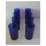 Cobalt Blue Drinking Glasses