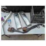Automotive Parts: Valve Covers, Seatbelts, Blow Off Valve, Tire Chains & Crate