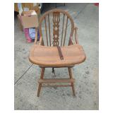 Wooden High Chair