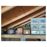 Intellitron Motion Detector with Security Light and Assorted Items