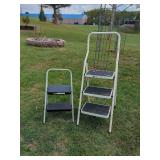 Two Step Ladders: Cosco and Three-Step Ladder