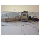 Electronics: Emerson VCR, Kinyo Super Slim, Timex Clock Radio