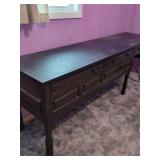 Long Desk with Chair