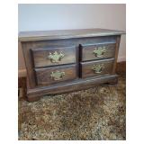 Wood Chest with Four Drawers