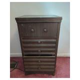 Wood Chest of Drawers