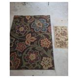 Floral Rug Set