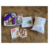 Craft Supplies with Poly-fil, Yarn, and More