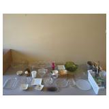 Assorted Glass Dishes and Bowls