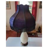 Decorative Lamp with Purple Shade