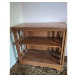 Wooden Shelf Unit with Two Shelves