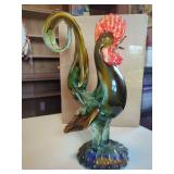 Figural Glass Rooster
